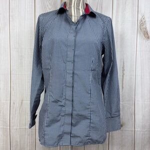 Oobe Chick Fil A Team Style Uniform Shirt Management Team Member Blue Sz Medium